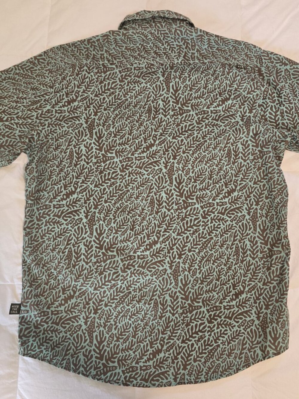 Howler Bros Mansfield Shirt Ecosystem : Isle Green (M) - Picture 4 of 4